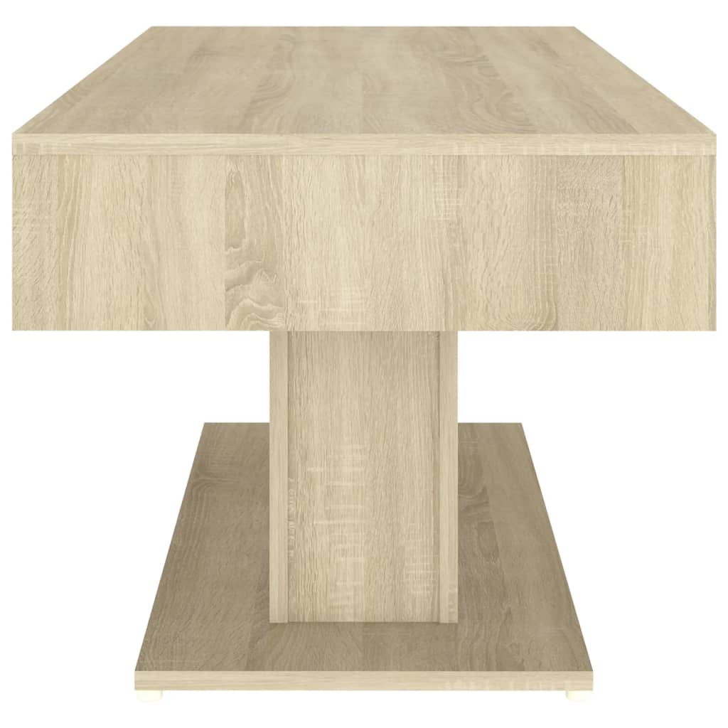 Coffee Table Sonoma Oak 96x50x45 cm Engineered Wood