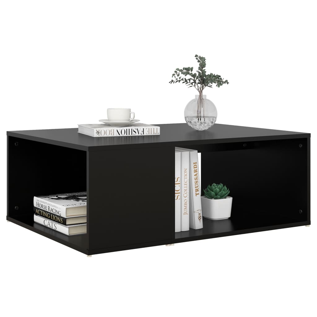 Coffee Table Black 90x67x33 cm Engineered Wood