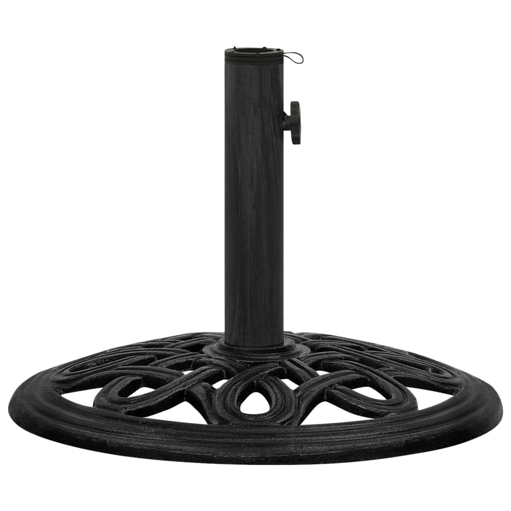 Umbrella Base Black 44x44x32 cm Cast Iron