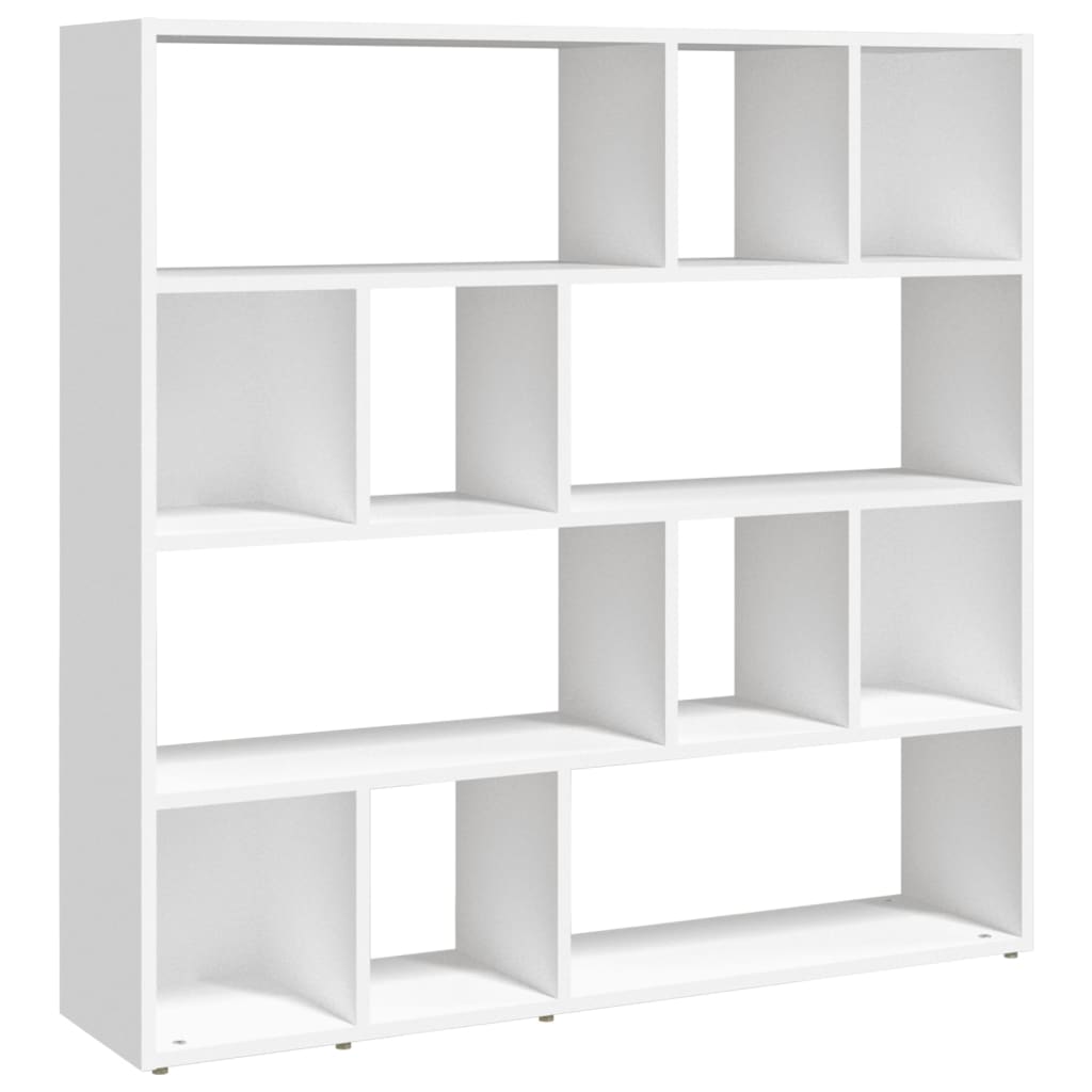 Book Cabinet/Room Divider White 105x24x102 cm