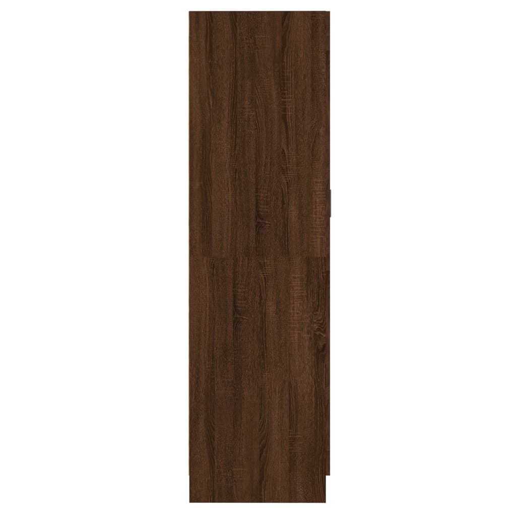 Wardrobe Brown Oak 82.5x51.5x180 cm Engineered Wood