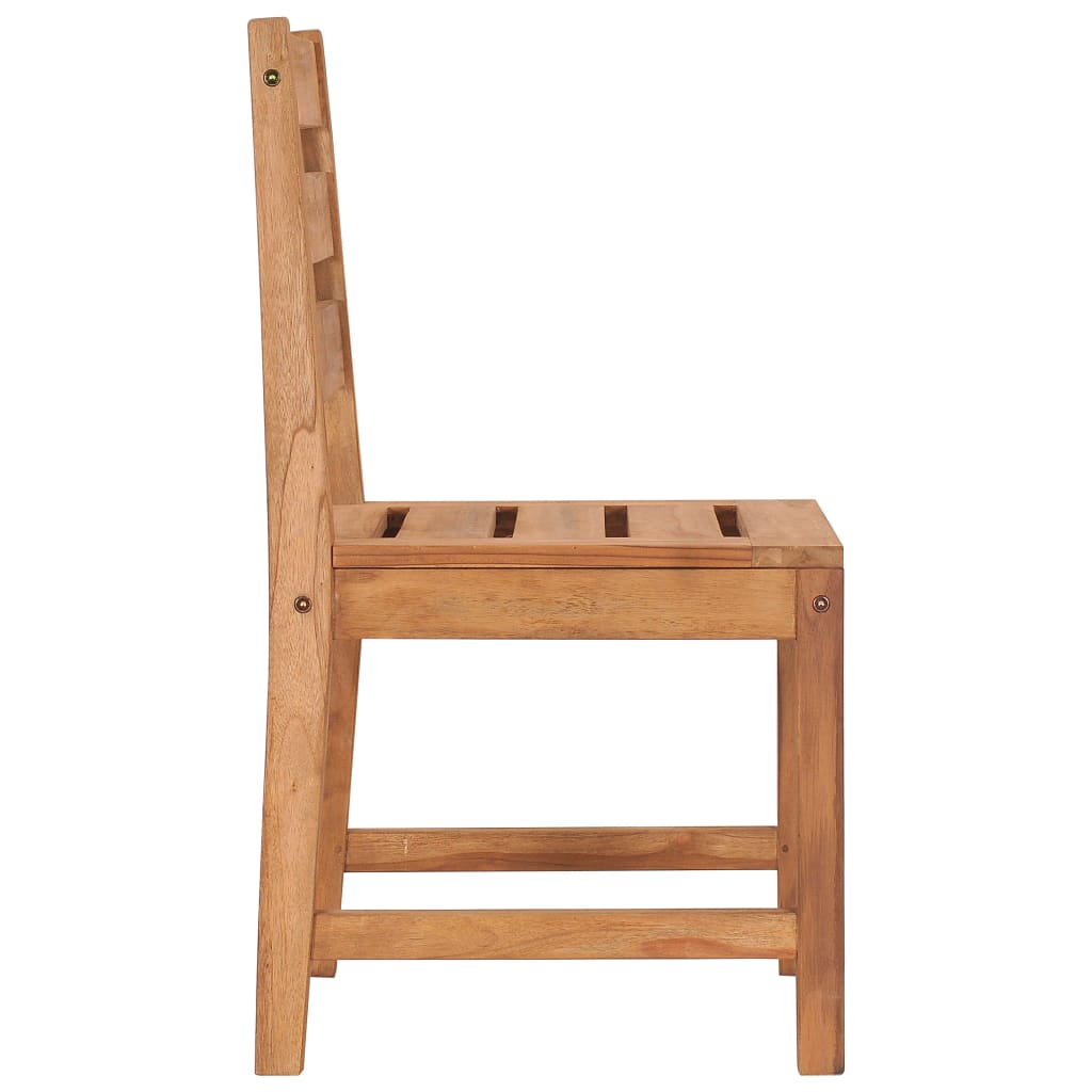 Garden Chairs 6 pcs Solid Wood Teak