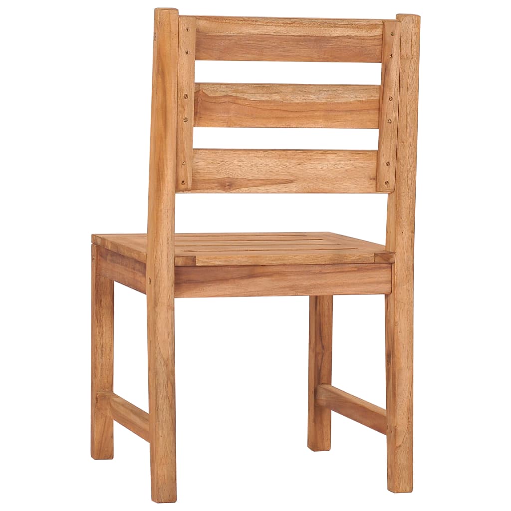 Garden Chairs 6 pcs Solid Wood Teak