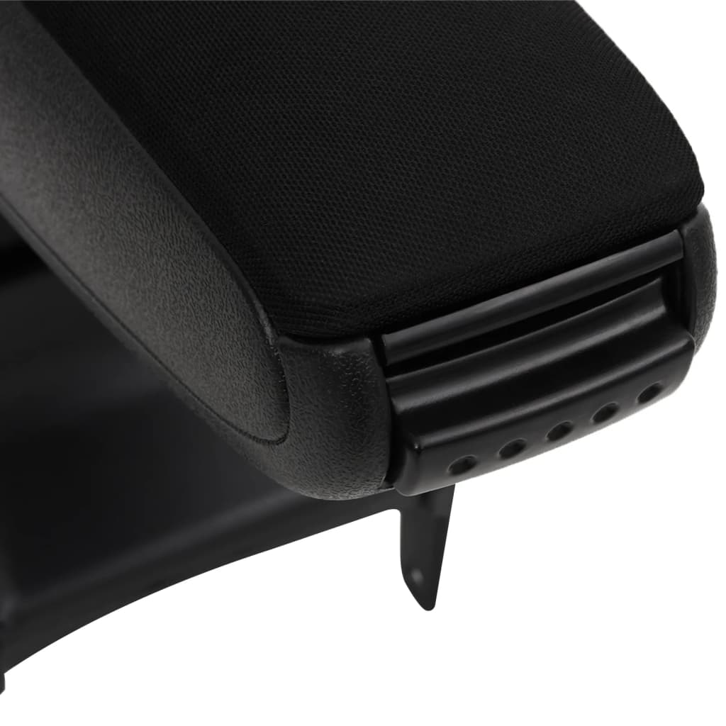 Car Armrest Black 15x35x(30-47) cm ABS