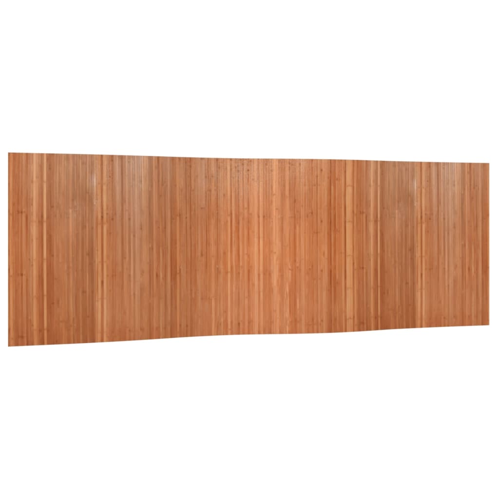 Room Divider Brown 165x600 cm Bamboo