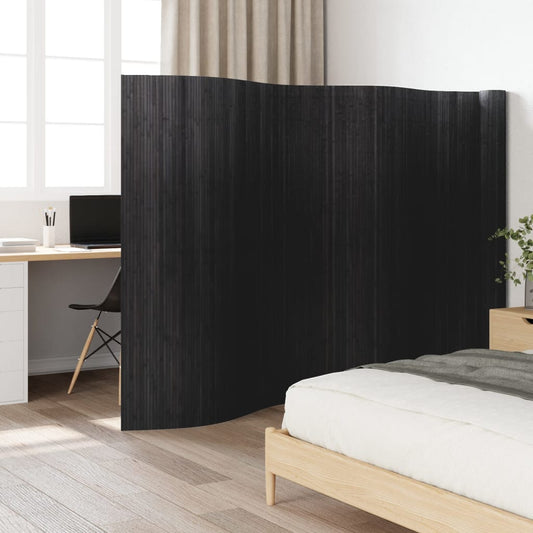 Room Divider Grey 165x800 cm Bamboo
