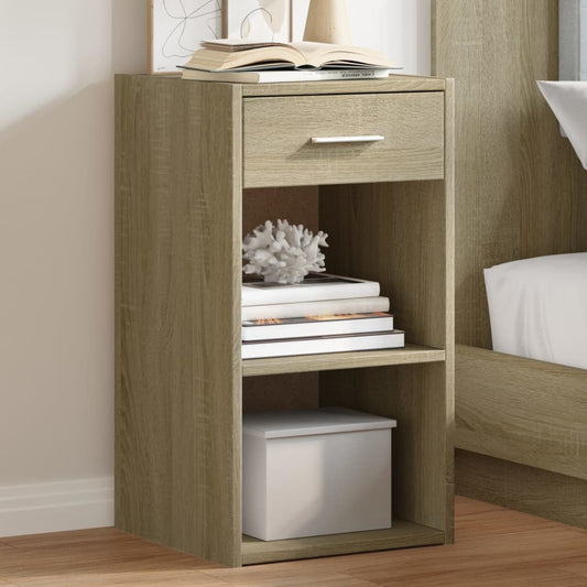 Bedside Cabinets 2 pcs Sonoma Oak 35x34x65 cm Engineered Wood