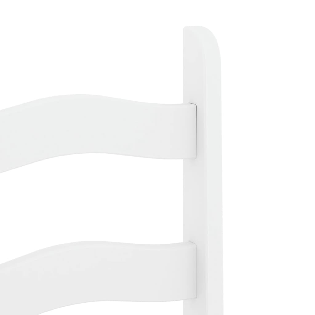 Dining Chairs 2 pcs Corona White 42x47x107 cm Solid Wood Pine