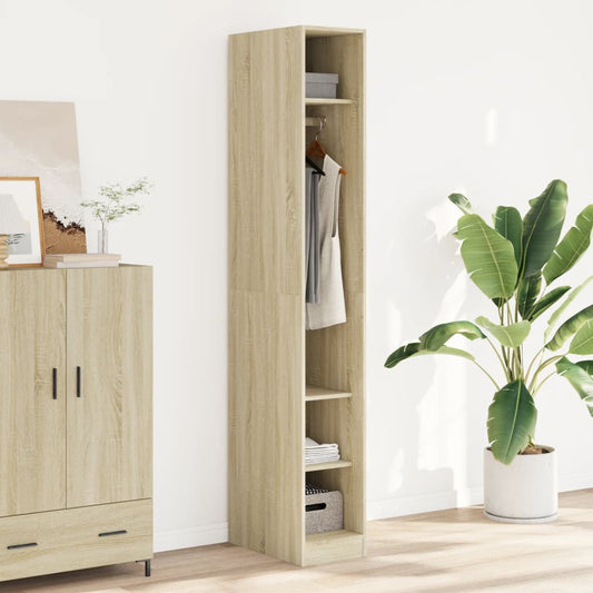 Wardrobe Sonoma Oak 30x50x200 cm Engineered Wood