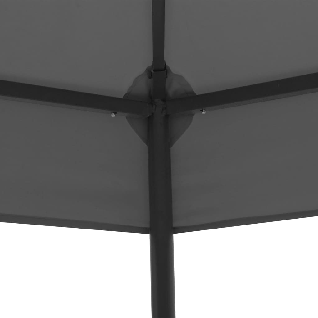 Garden Gazebo 323x275x265 cm Anthracite