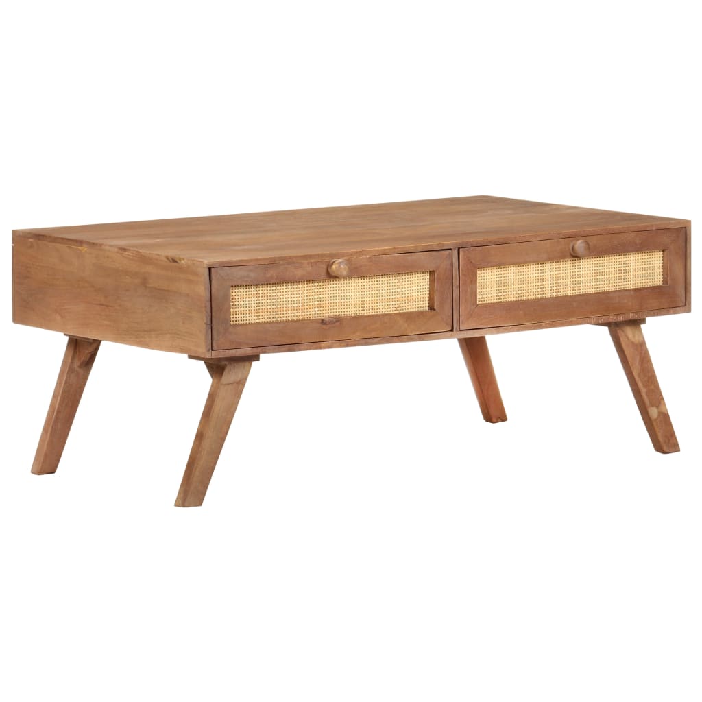 Coffee Table 100x60x40 cm Solid Mango Wood