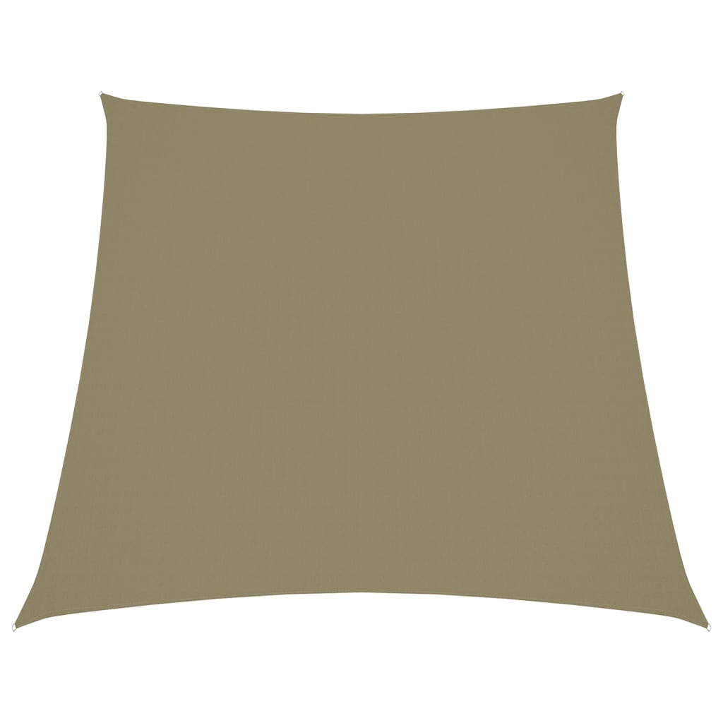 Sunshade Sail Oxford Fabric Trapezium 3/5x4 m Beige