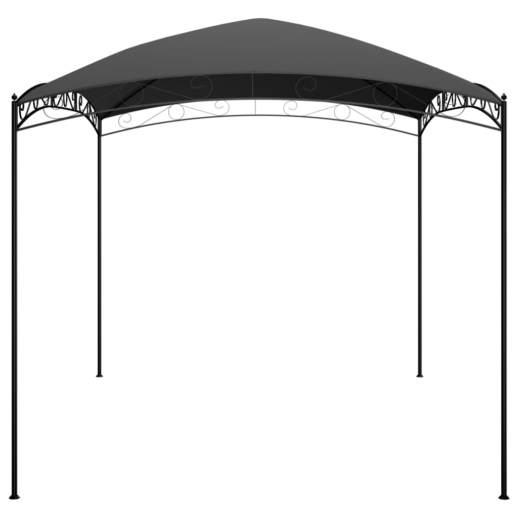 Gazebo 3x4x2.65 m Anthracite 180 g/m²