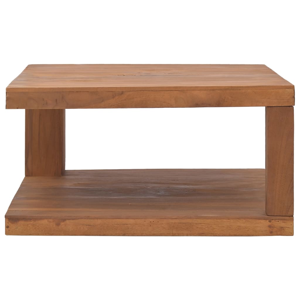 Coffee Table 65x65x33 cm Solid Teak Wood