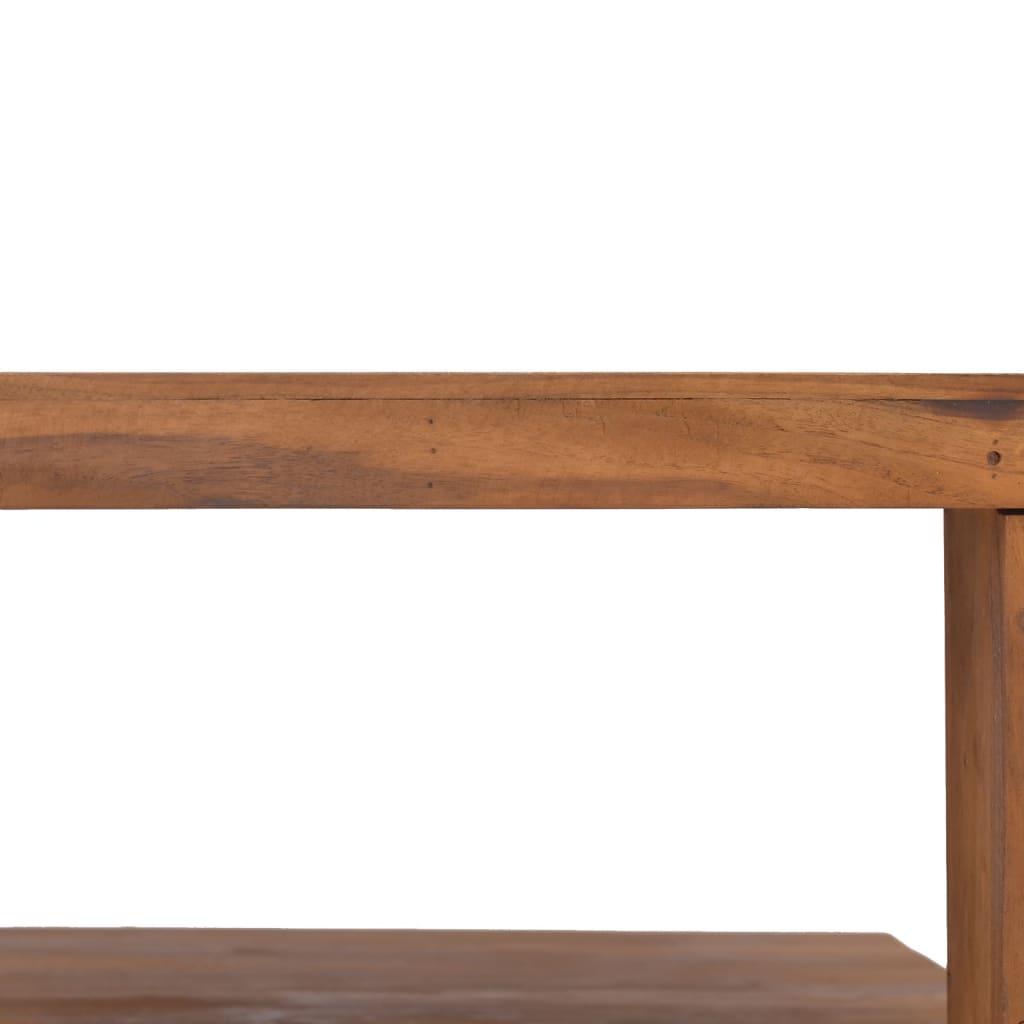 Coffee Table 65x65x33 cm Solid Teak Wood