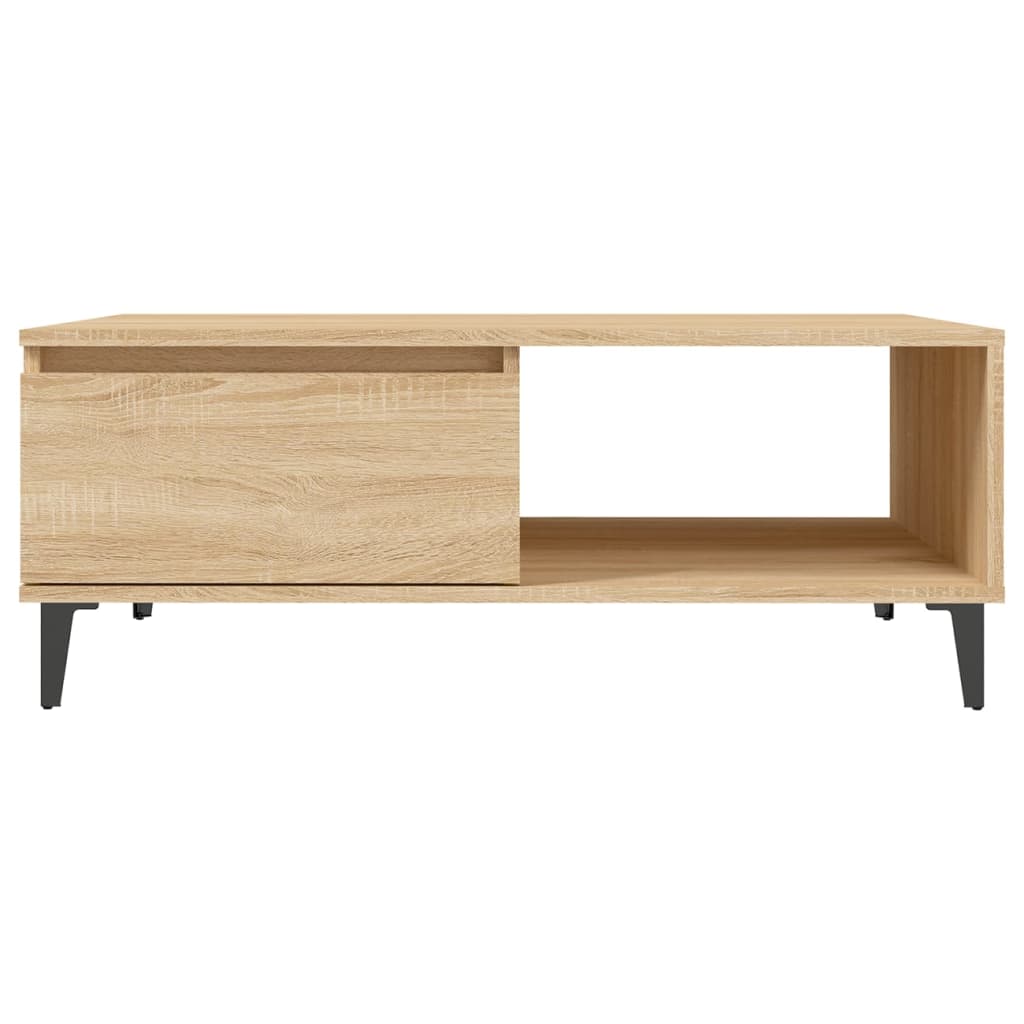 Coffee Table Sonoma Oak 90x60x35 cm Engineered Wood