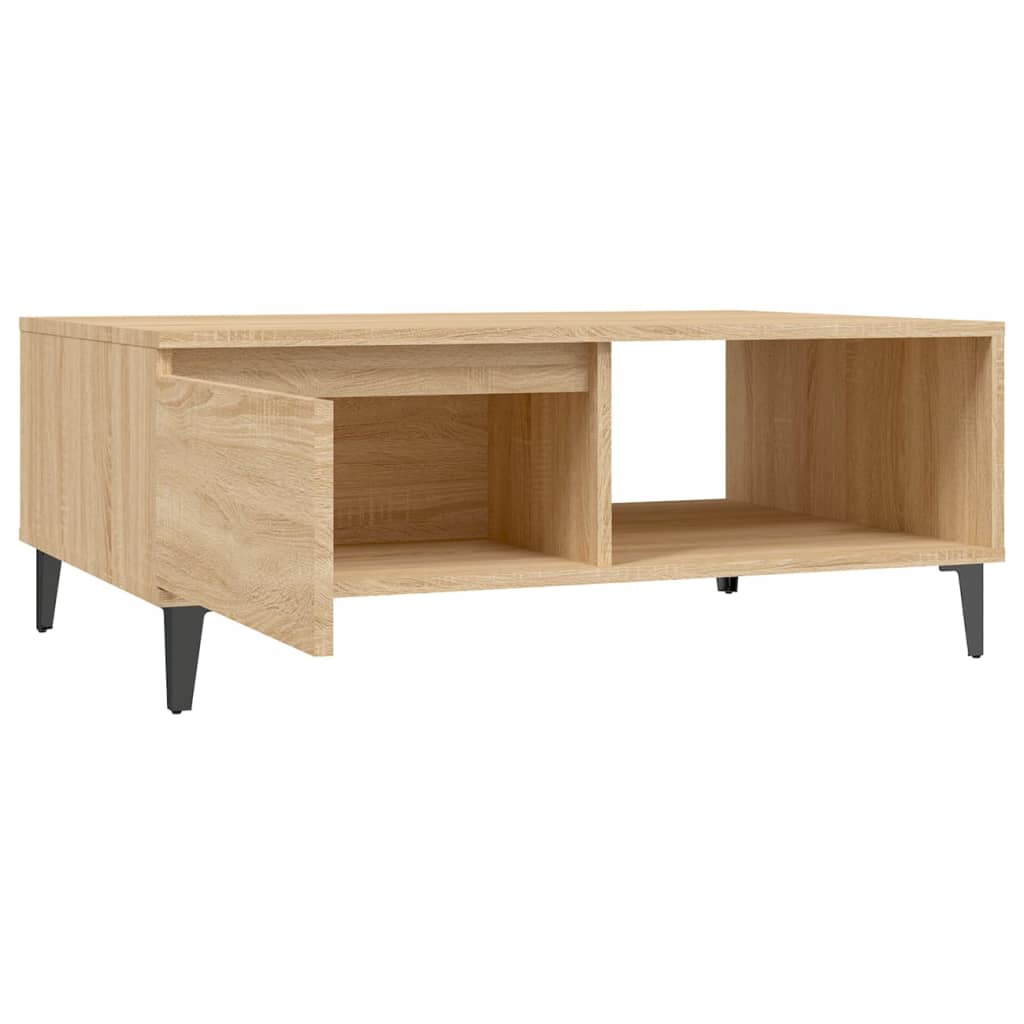 Coffee Table Sonoma Oak 90x60x35 cm Engineered Wood