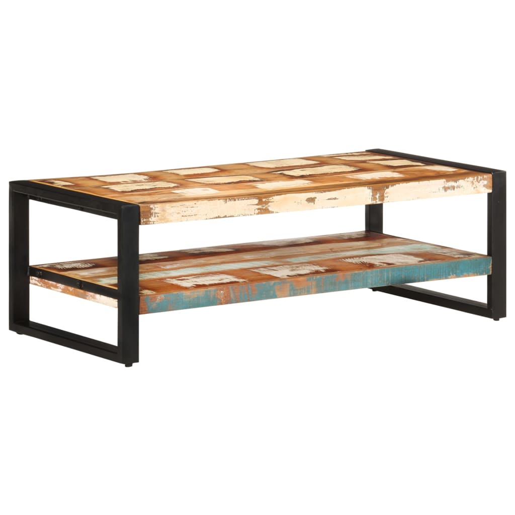 Coffee Table 120x60x40 cm Solid Reclaimed Wood