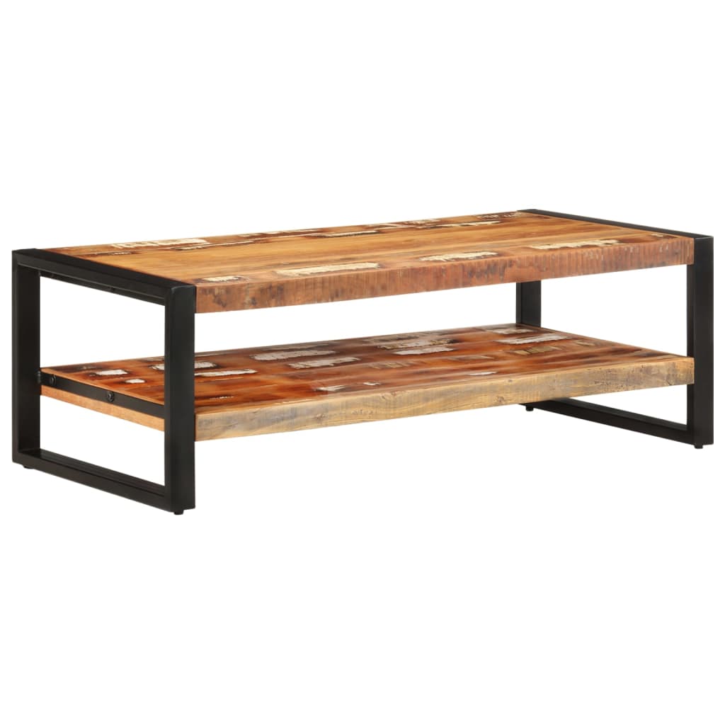 Coffee Table 120x60x40 cm Solid Reclaimed Wood