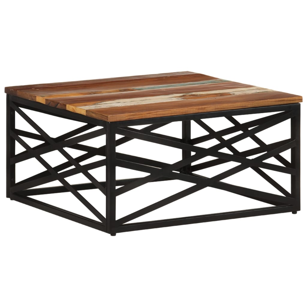 Coffee Table 68x68x35 cm Solid Reclaimed Wood