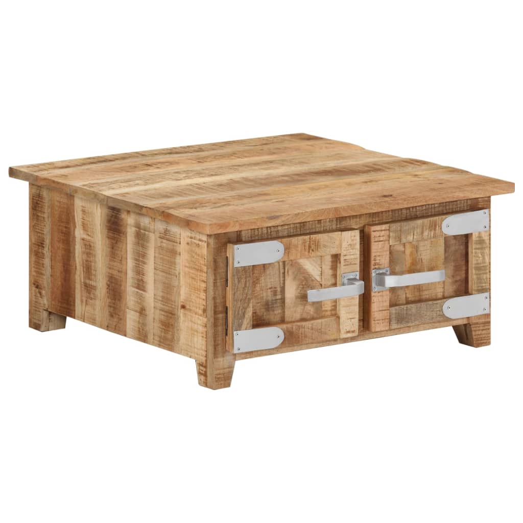 Coffee Table 67x67x30 cm Solid Mango Wood