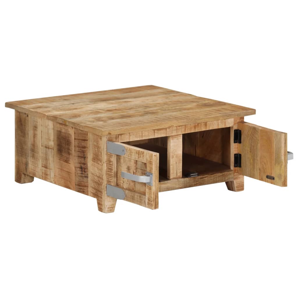 Coffee Table 67x67x30 cm Solid Mango Wood