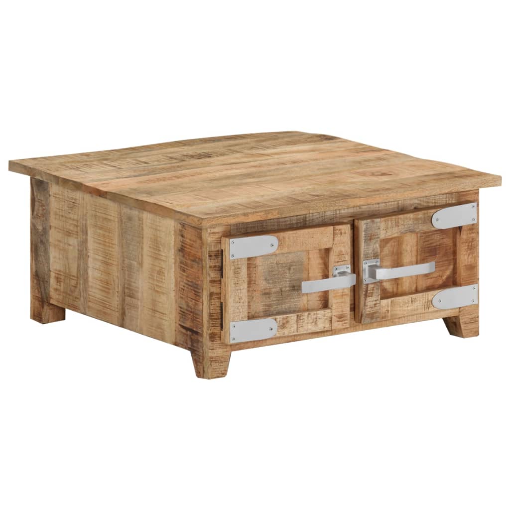 Coffee Table 67x67x30 cm Solid Mango Wood