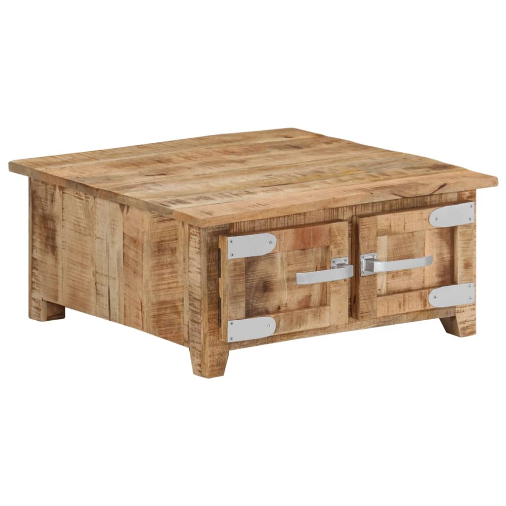 Coffee Table 67x67x30 cm Solid Mango Wood