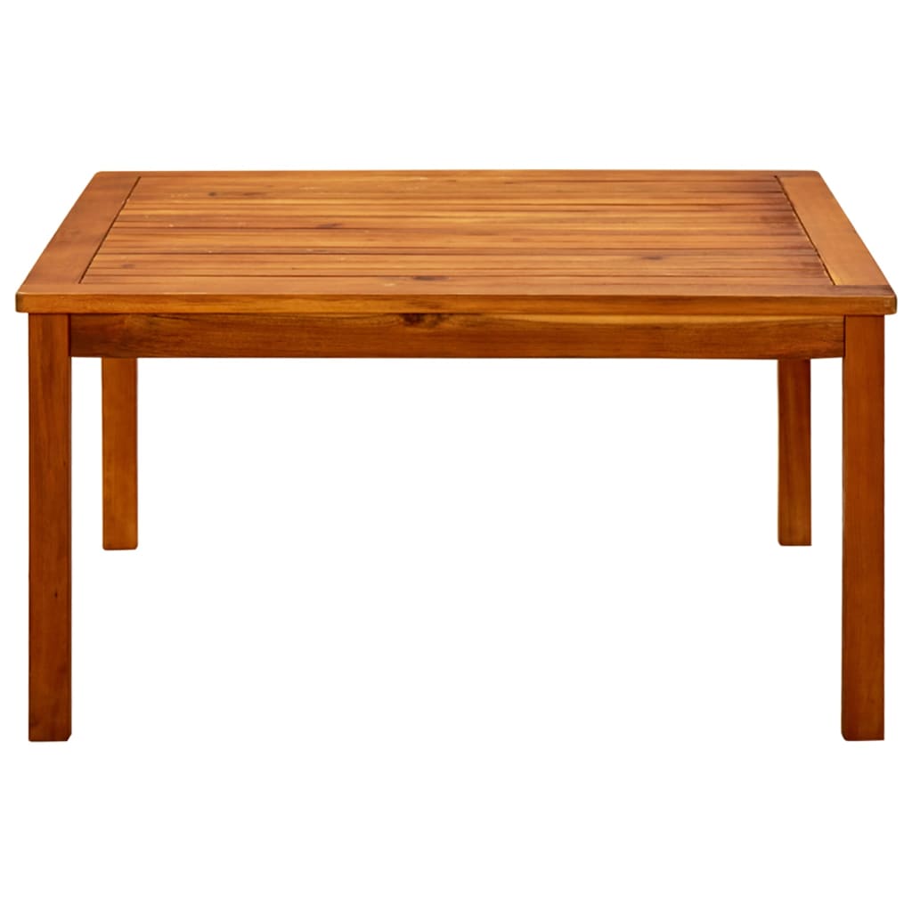 Garden Coffee Table 85x85x45 cm Solid Acacia Wood