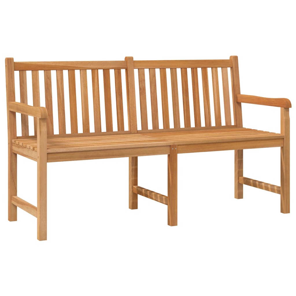 Garden Bench 150 cm Solid Teak Wood