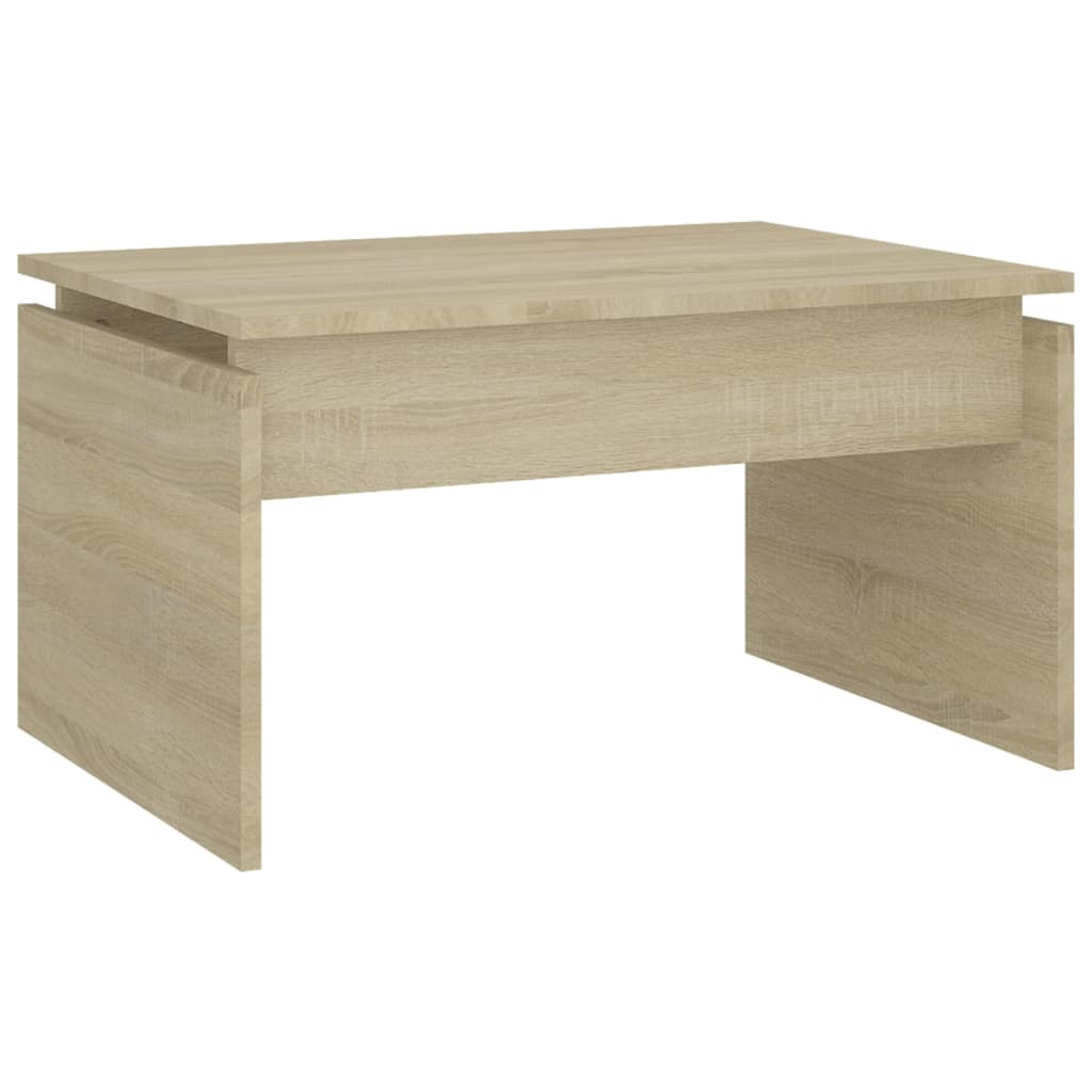 Coffee Table Sonoma Oak 68x50x38 cm Engineered Wood