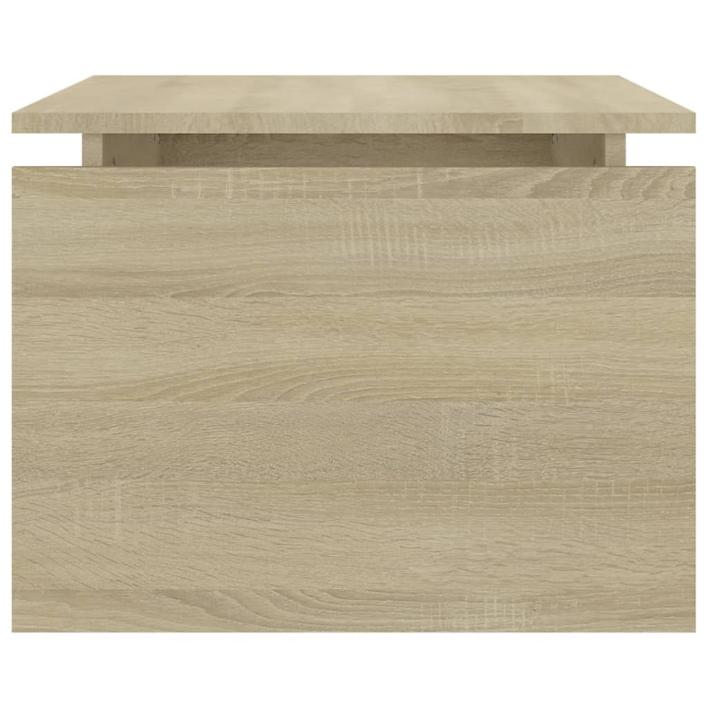 Coffee Table Sonoma Oak 68x50x38 cm Engineered Wood