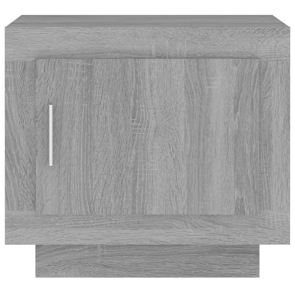 Coffee Table Grey Sonoma 51x50x45 cm Engineered Wood