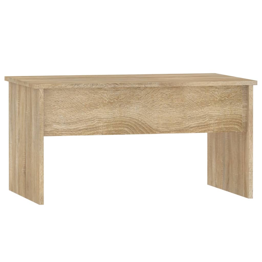 Coffee Table Sonoma Oak 80x50.5x41.5 cm Engineered Wood