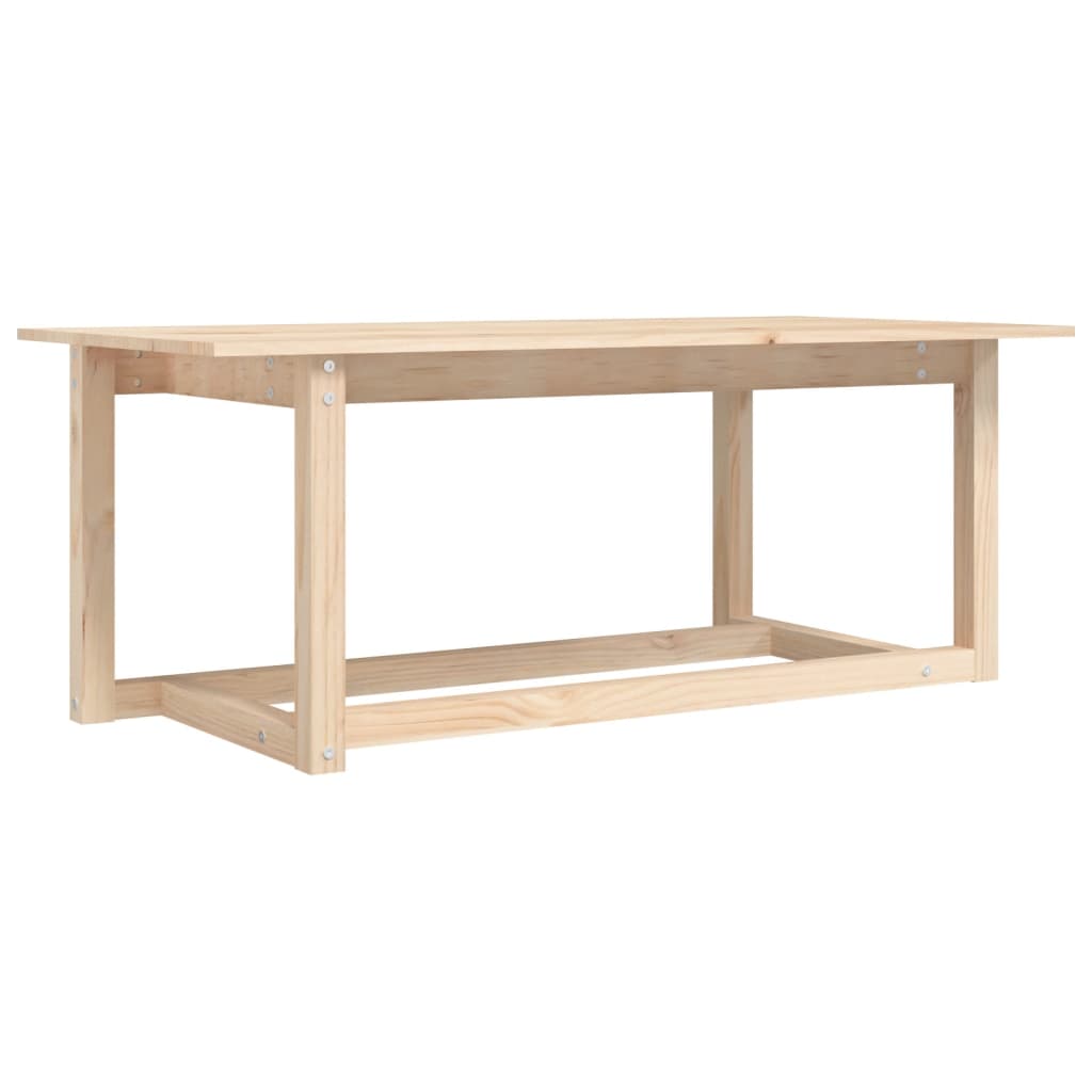 Coffee Table 110x55x45 cm Solid Wood Pine