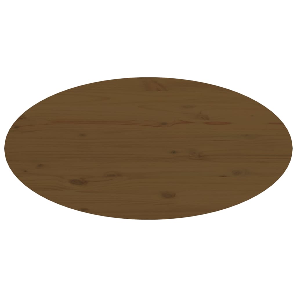 Coffee Table Honey Brown 80x40x35 cm Solid Wood Pine