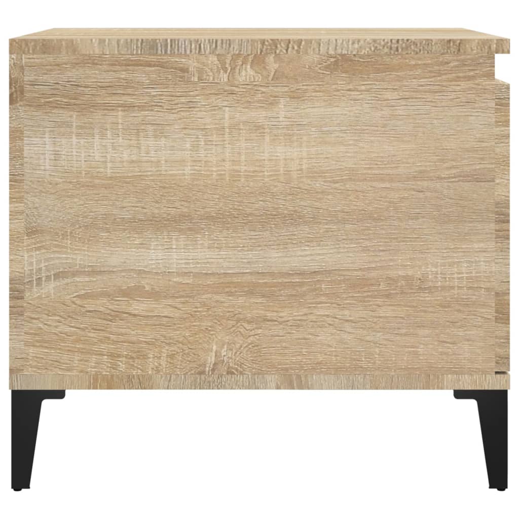 Coffee Table Sonoma Oak 100x50x45 cm Engineered Wood