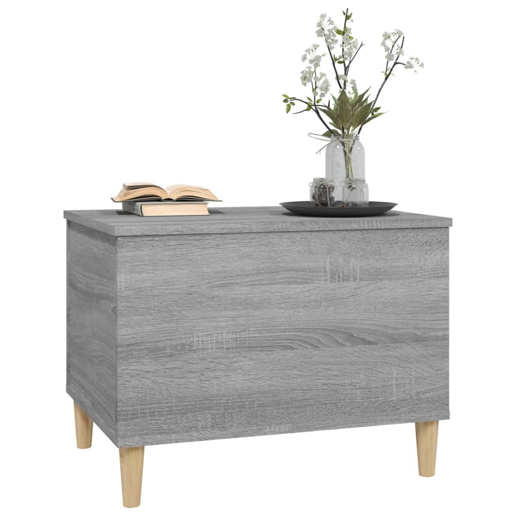 Coffee Table Grey Sonoma 60x44.5x45 cm Engineered Wood