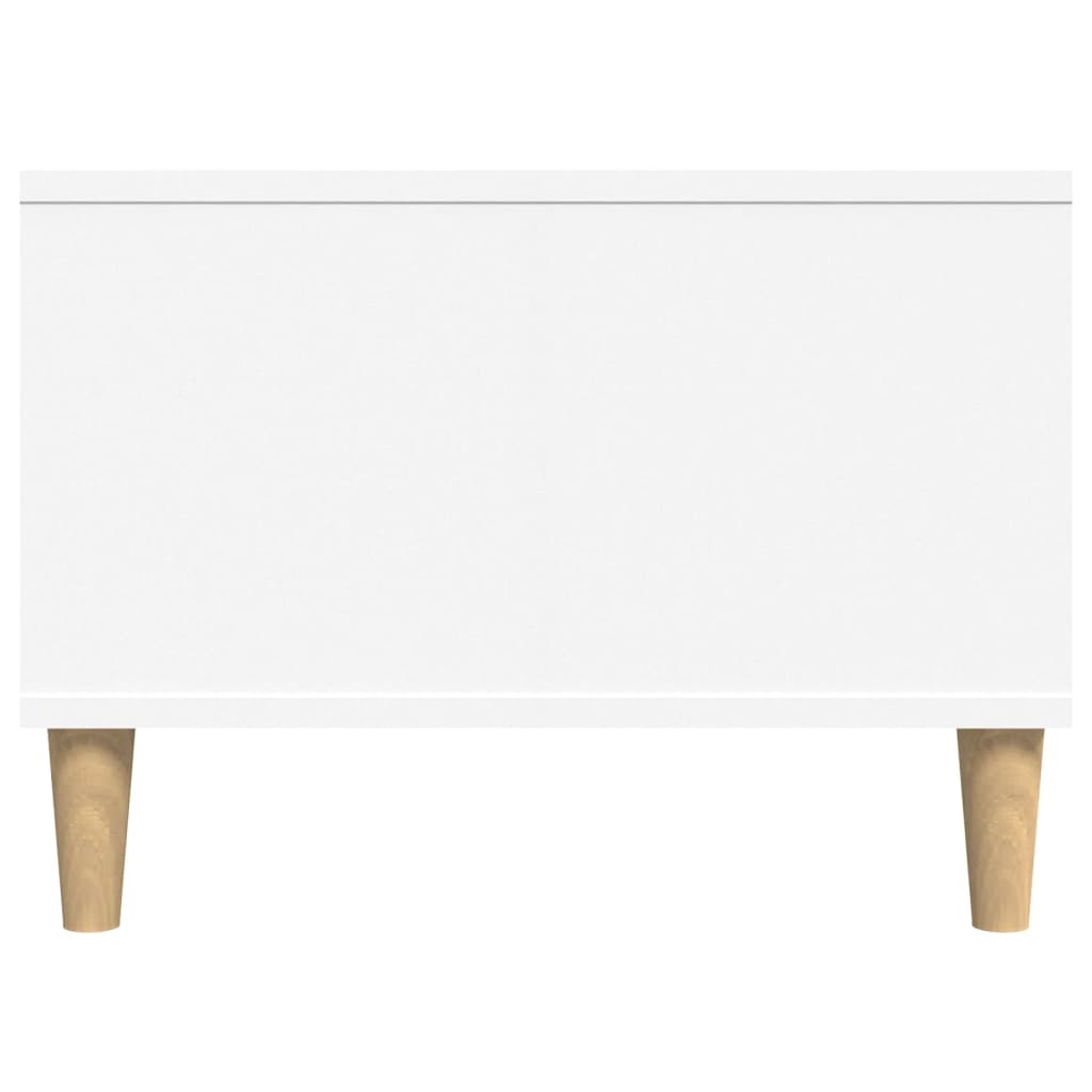 Coffee Table White 90x50x36,5 cm Engineered Wood