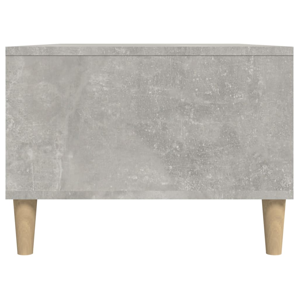 Coffee Table Concrete Grey 90x50x36,5 cm Engineered Wood