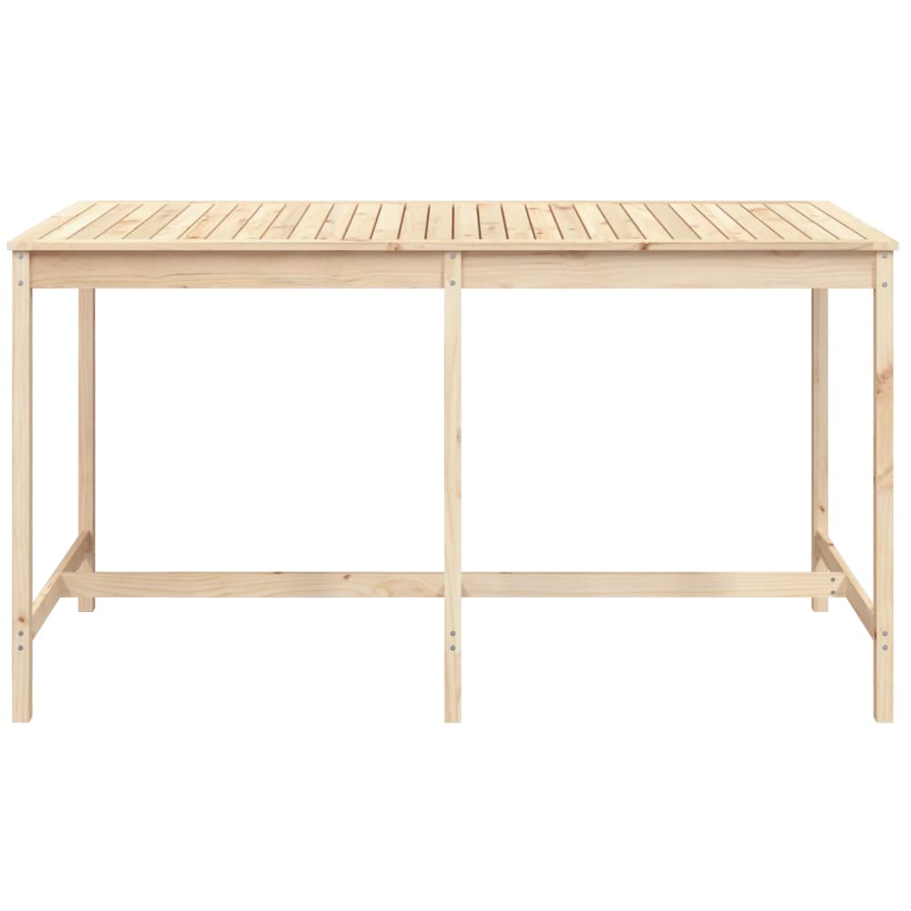 Garden Table 203.5x90x110 cm Solid Wood Pine