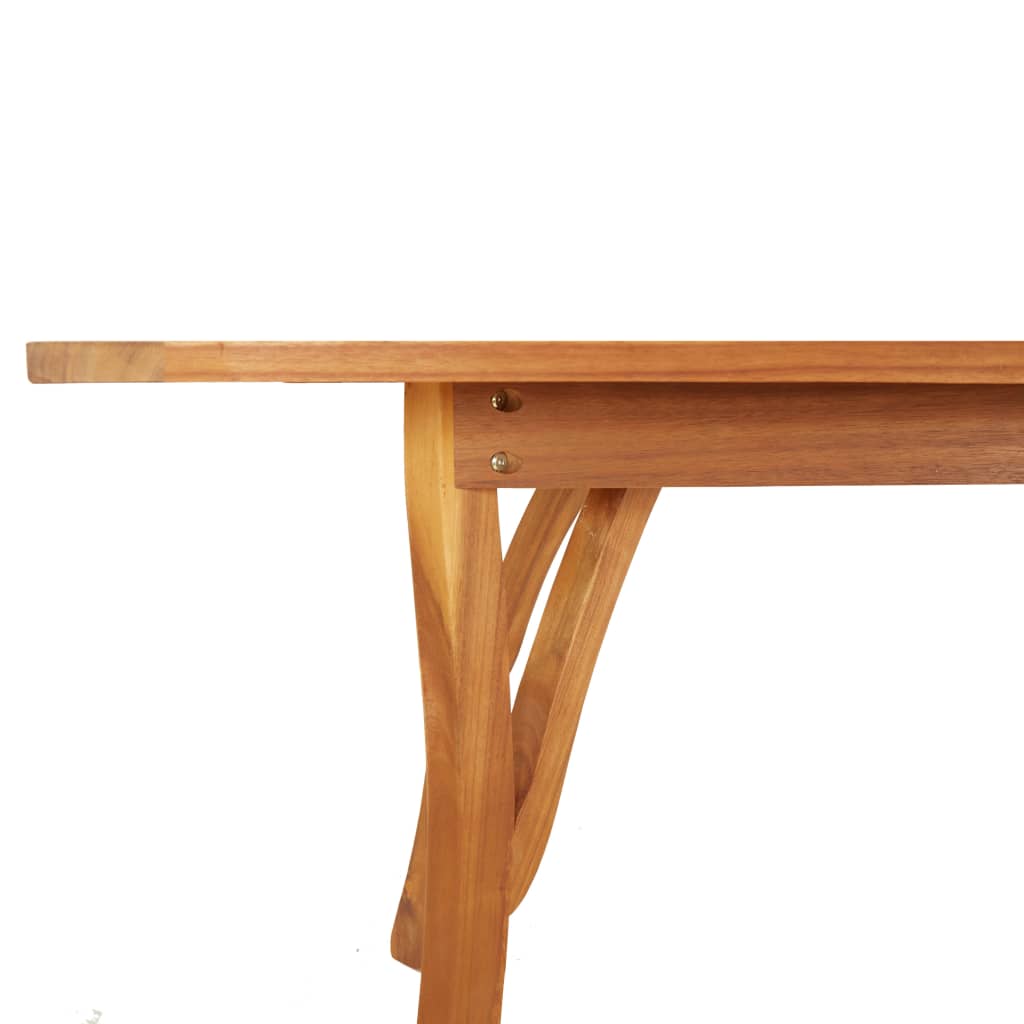 Garden Table 200x90x75 cm Solid Wood Acacia